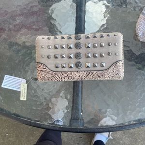 Womens Western Leather Wallet